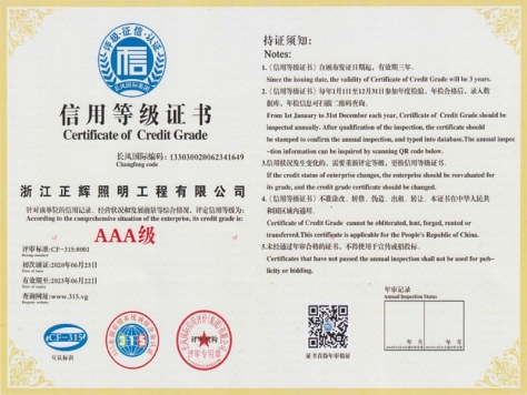 信用等級(jí)AAA級(jí)